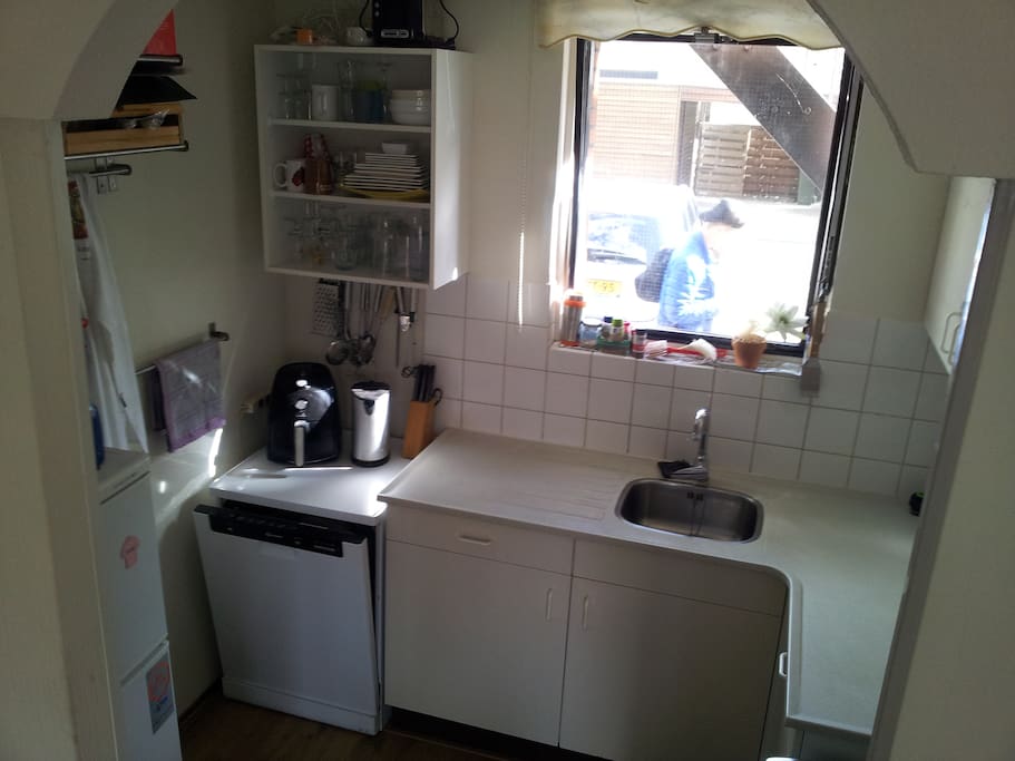 a fully equiped kitchen