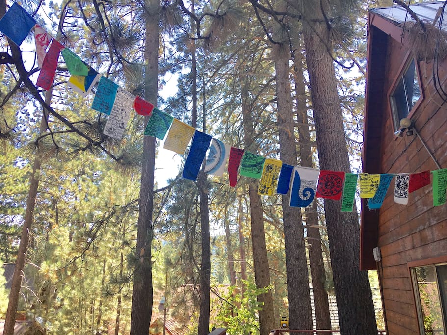 Prayer flags to welcome you :)