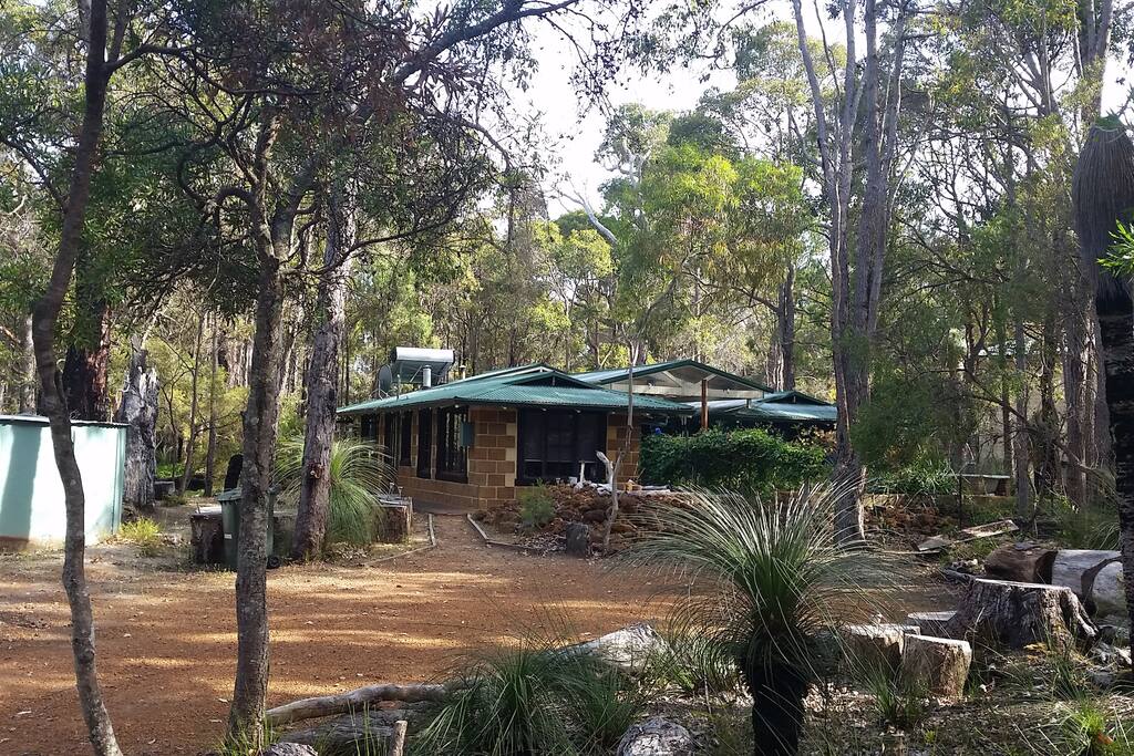 View of cottage from the road