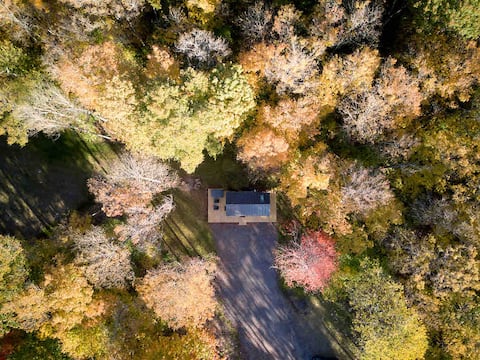 Catskill Tiny Cabin Hot Tub & Sauna Under Stars!