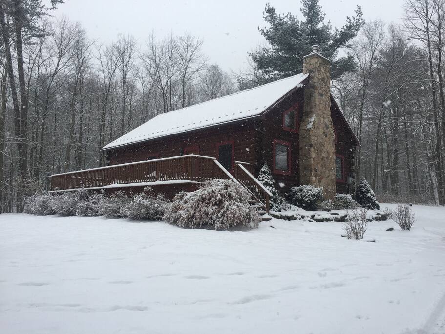 Winter time at the house