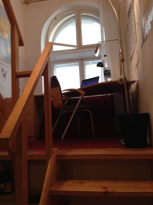 Room Part 2: desk with chair internet ..