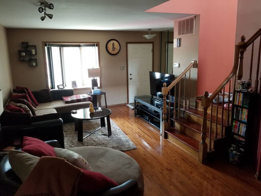 living room/front entrance