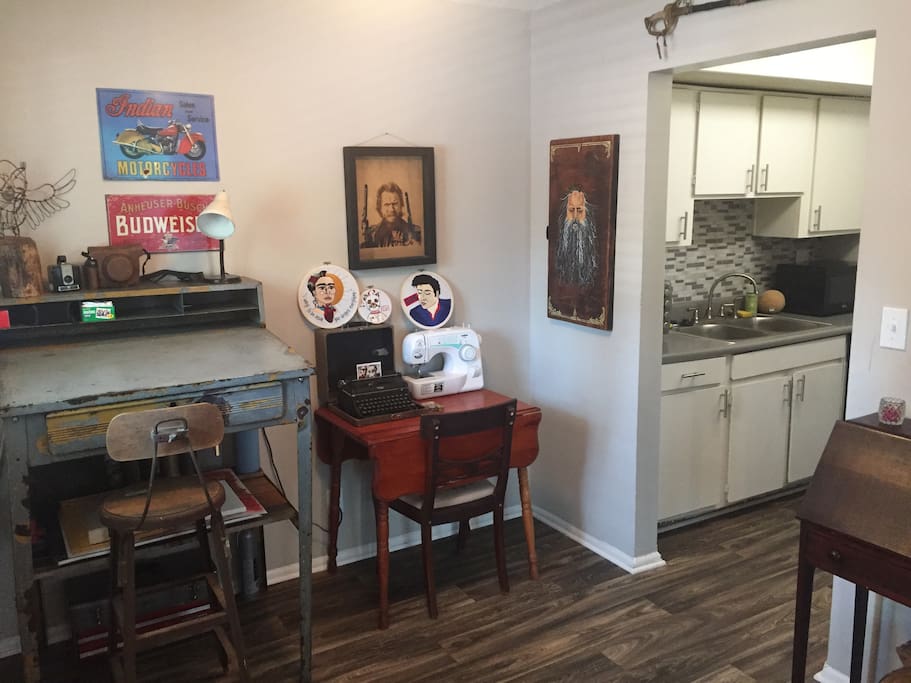 Workspace & Kitchen