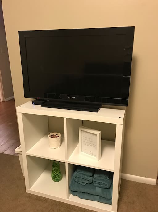 Watch HBO right from the comfy bed.