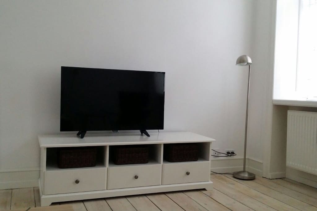 Brand new TV and furniture.