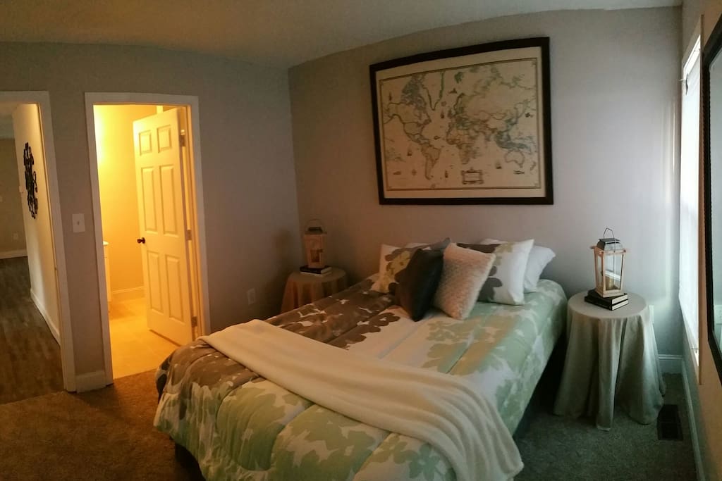 Bedroom with private bath