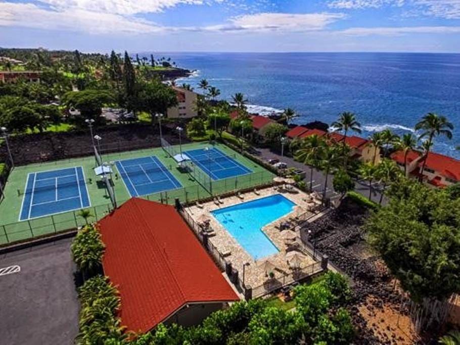 Aerial View Surf & Racquet Club