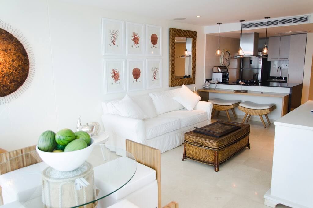 Living Room & Dining Area - View from Window