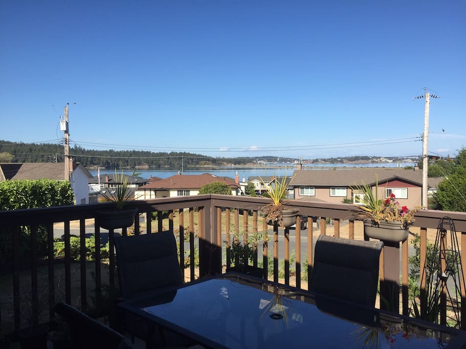 View from the front deck.