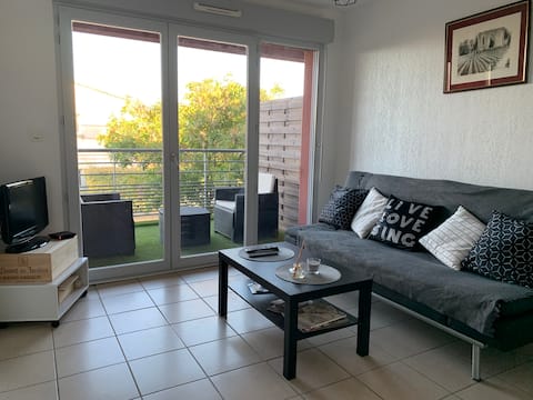 Apartment on Bordeaux/Libourne/Génissac axis