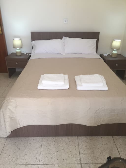 Bedroom with double bed