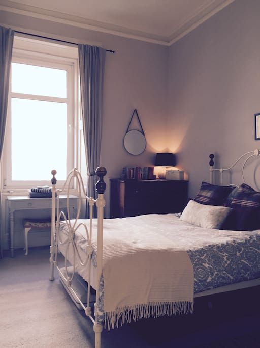 Airbnb bedroom -
plenty of books to borrow