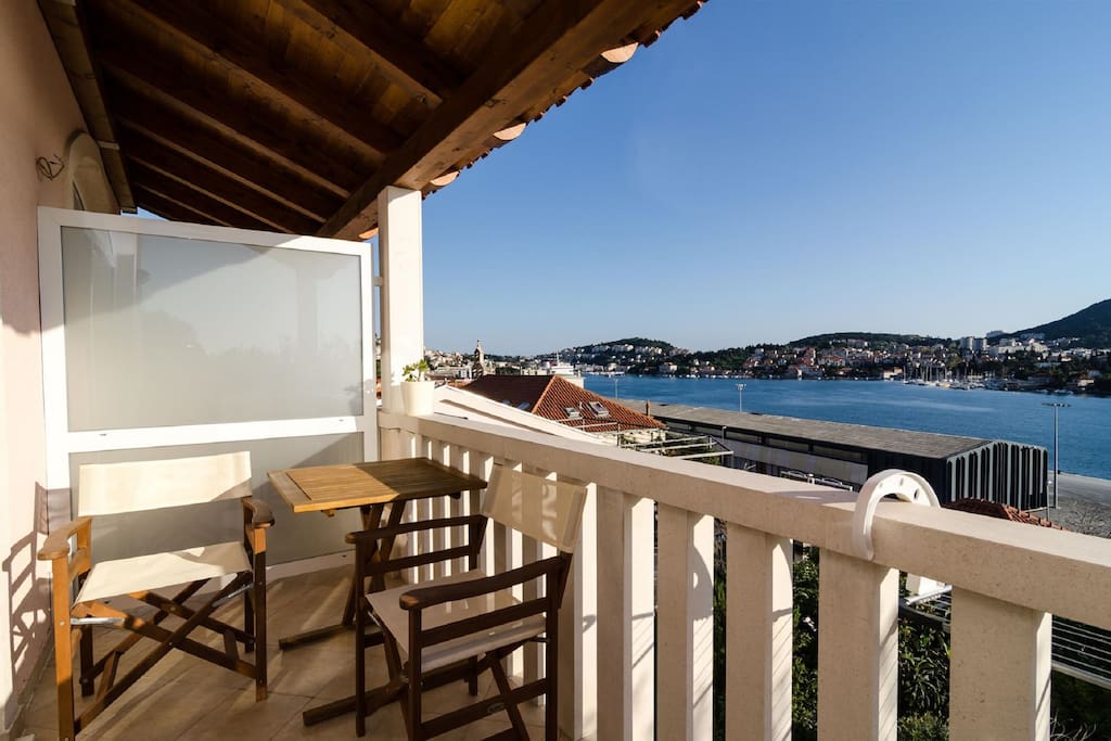 Lovely Furnished Balcony and Beautiful Sea View