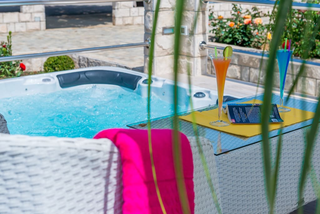 Hot Tubs (outdoor jacuzzies) It can be ideal refreshment during hot sunny days & nights :)