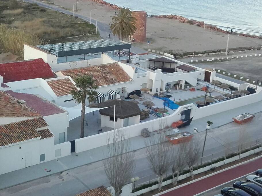 Vistas desde el balcón