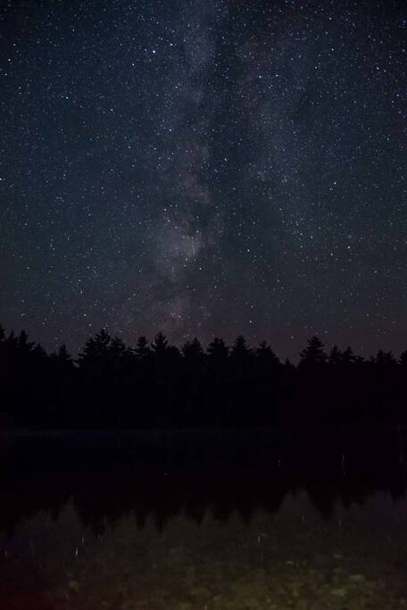 We're located in a Dark Sky Preserve.