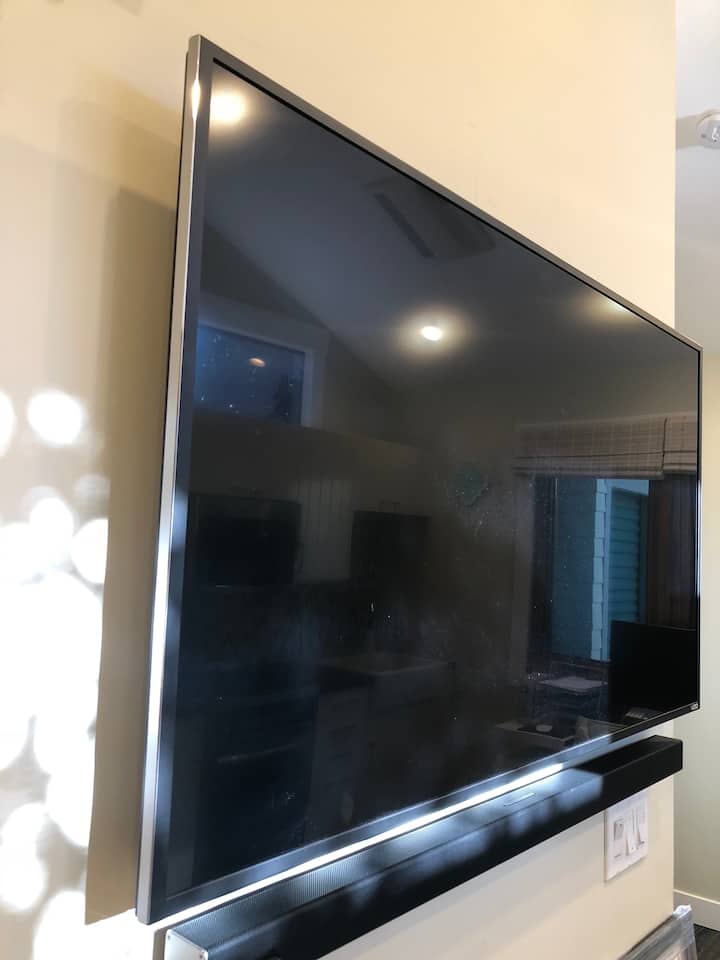 55" flat screen TV