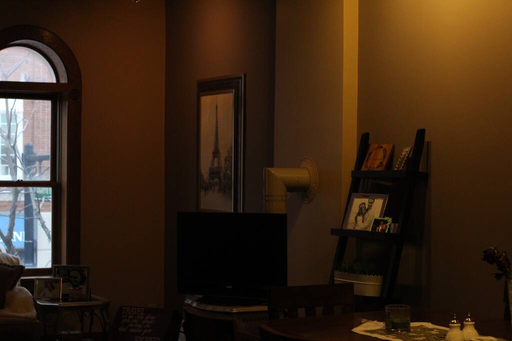 TV and Dining Table