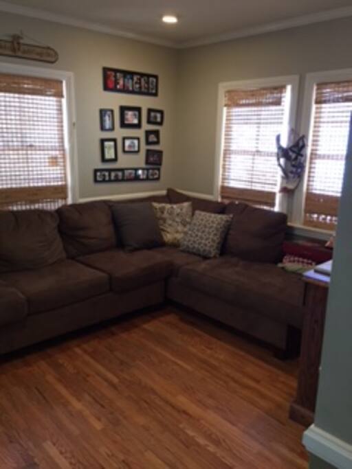 Back room with sofa bed
