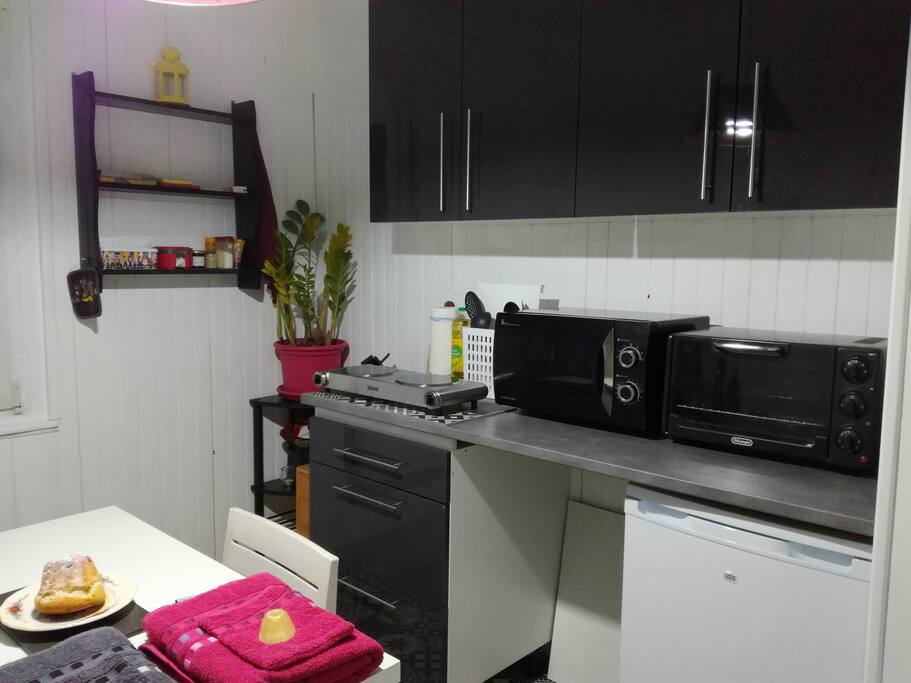 Cuisine / douche privée