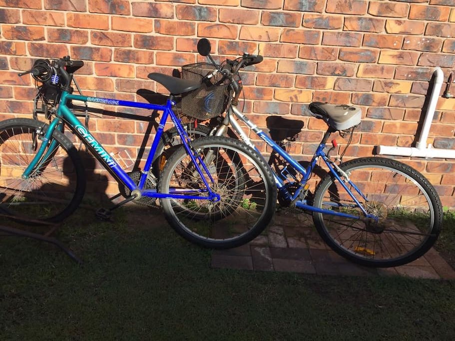 Two bikes for your use
