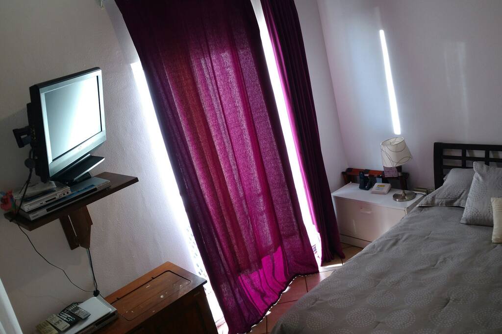 Master Bedroom with a double bed