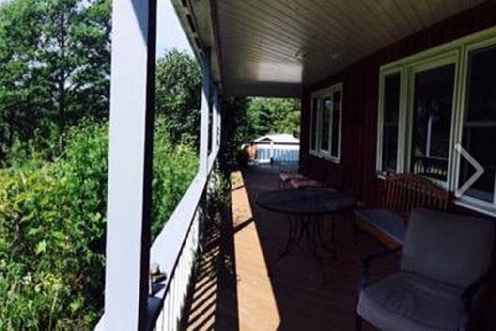 wraparound front porch