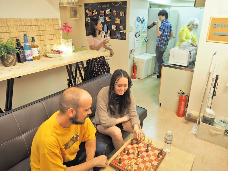 Sharing space - enjoy with tenants
