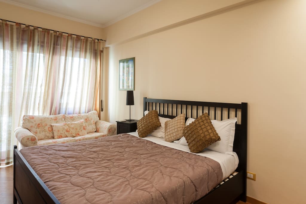 The Bedroom - The soft double bed