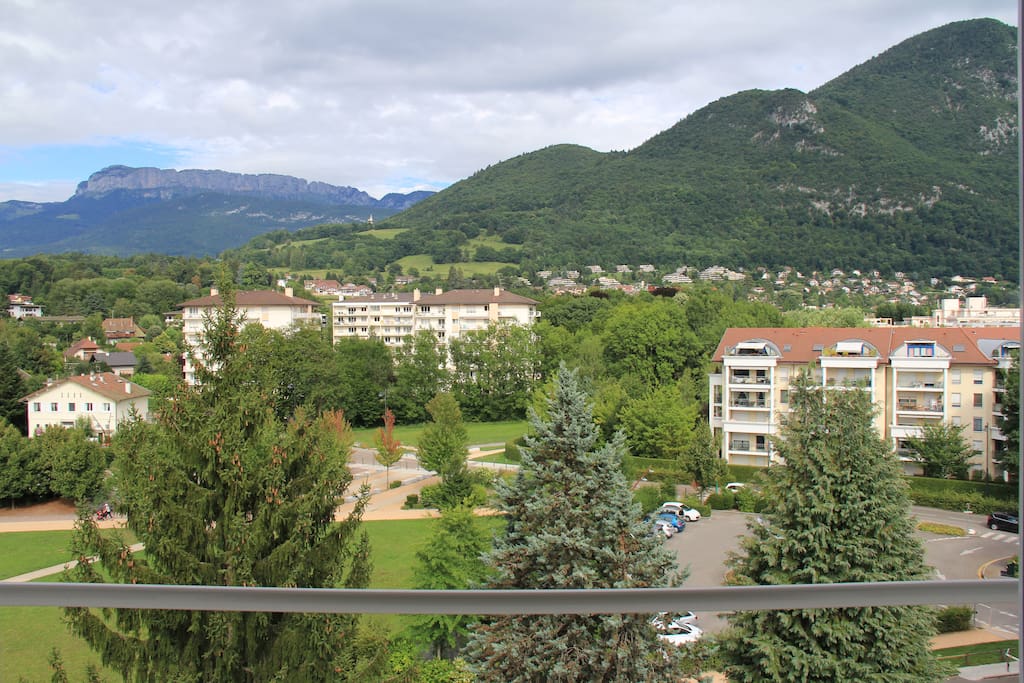 Vue Mont-Veyrier et Parmelan