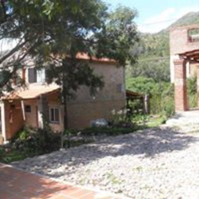 cabaña por fuera
