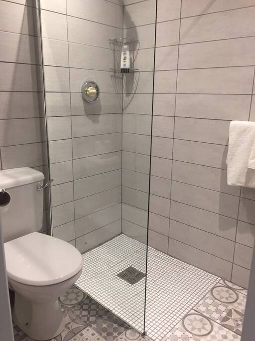Walk in shower