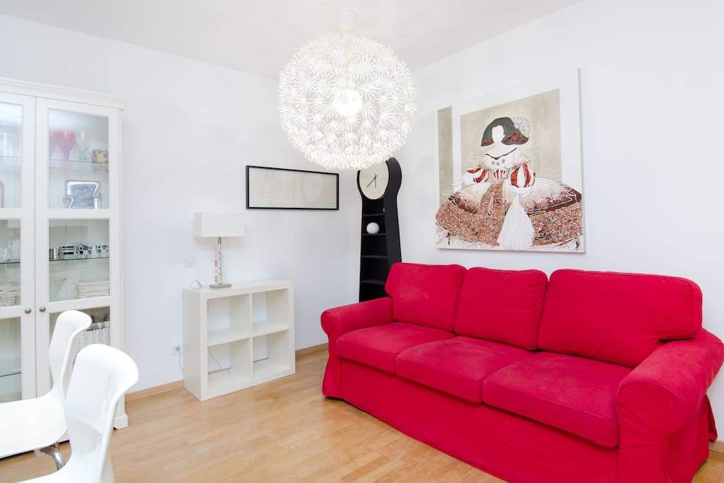Living room with Sofa Bed