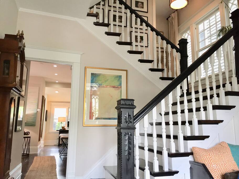 forward view inside front entrance