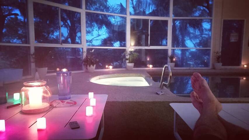 Heated indoor pool and sauna near ocean and lake gallery image 2