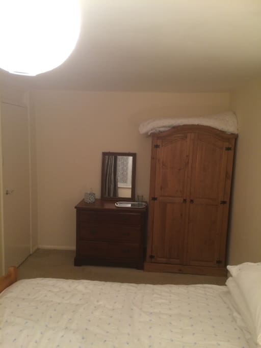 Clean spacious room