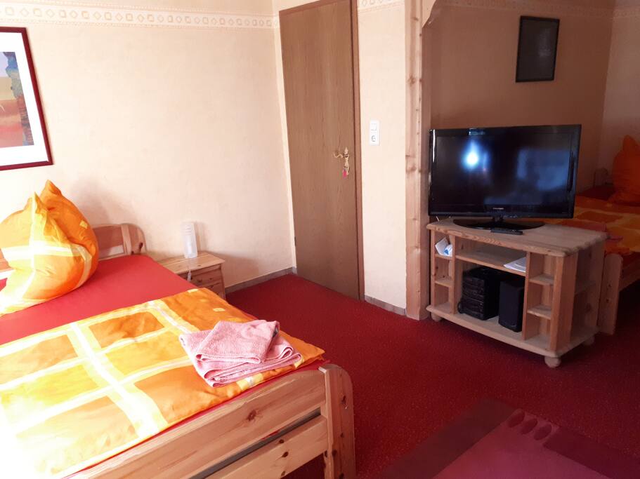 Dreibettzimmer(Ferienwohnung)