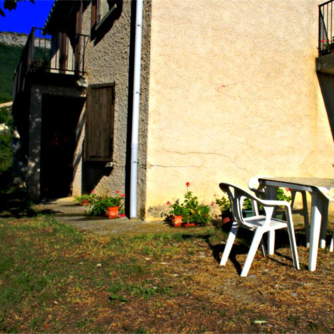 Entrée du gîte