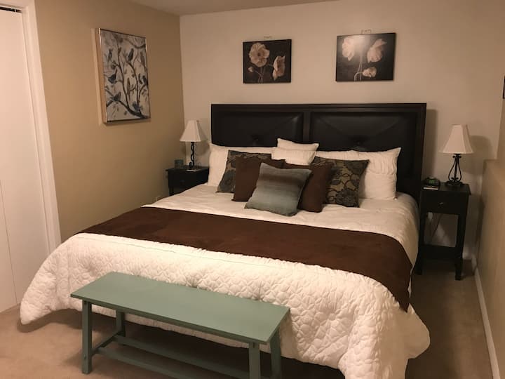 Master Bedroom-includes Pack N Play for the little one