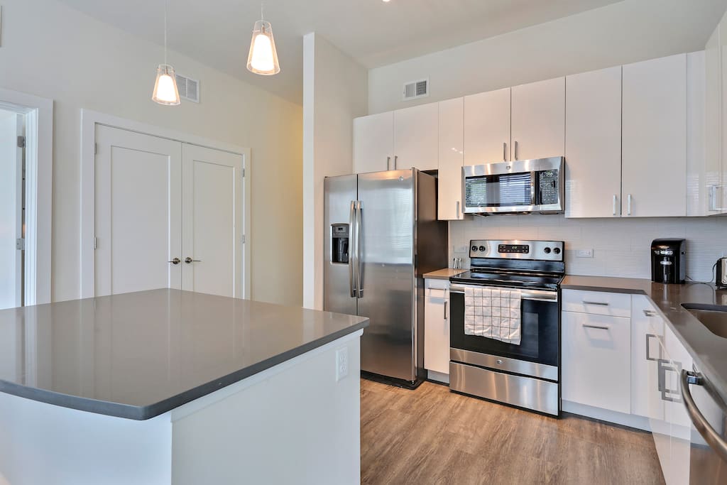 ample cooking space