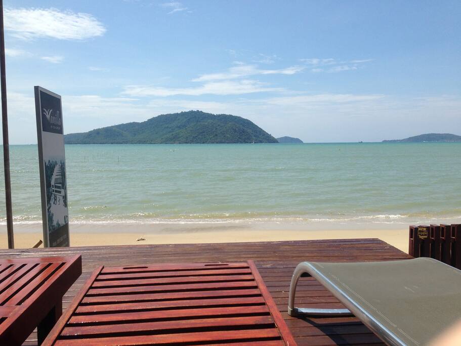 Beautify View of Chalong Bay,from the common Sala