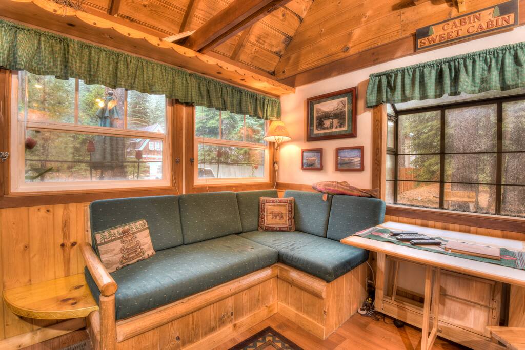 Comfortable seating area