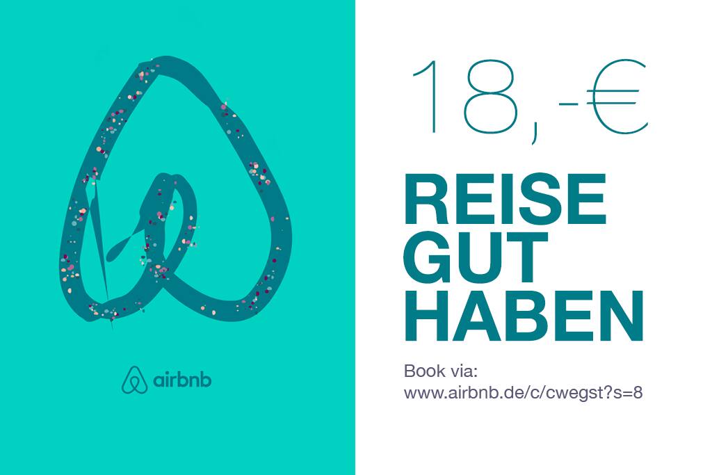 Sichere Dir das Reiseguthaben, indem Du über den Link buchst.