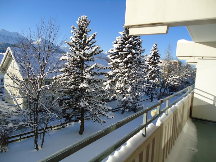 Immer Sonne auf dem Balkon