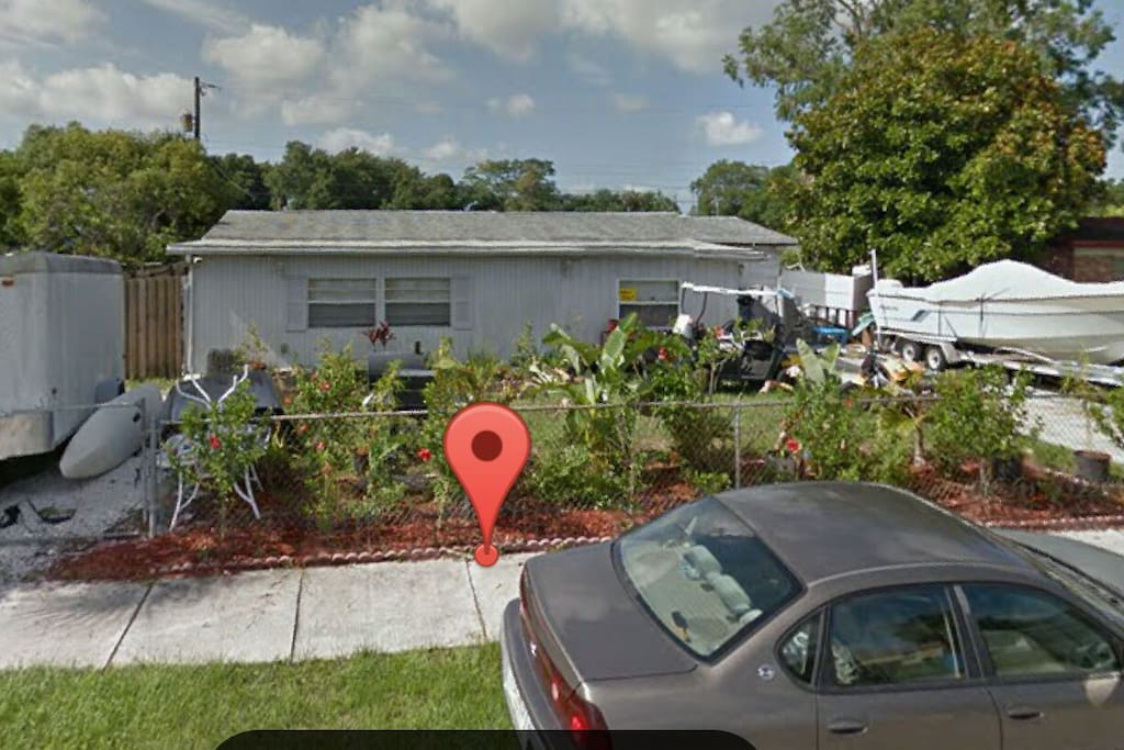 Google maps view of the front of my home.