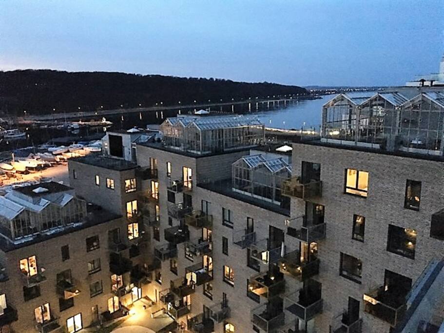 Aftenudsigt over Risskov