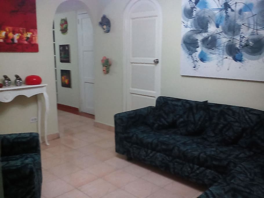 sala del apartamento
