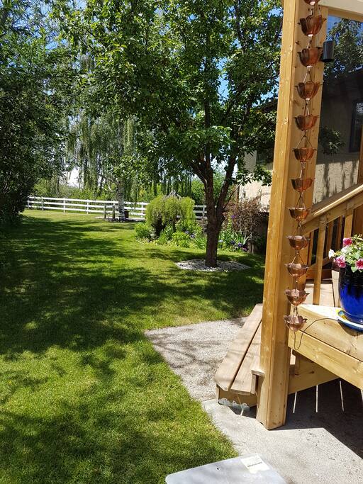 Garden for relaxing