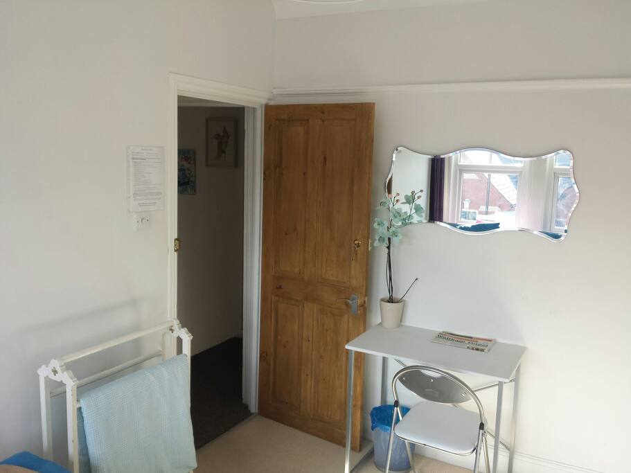 Laptop space within the bedroom